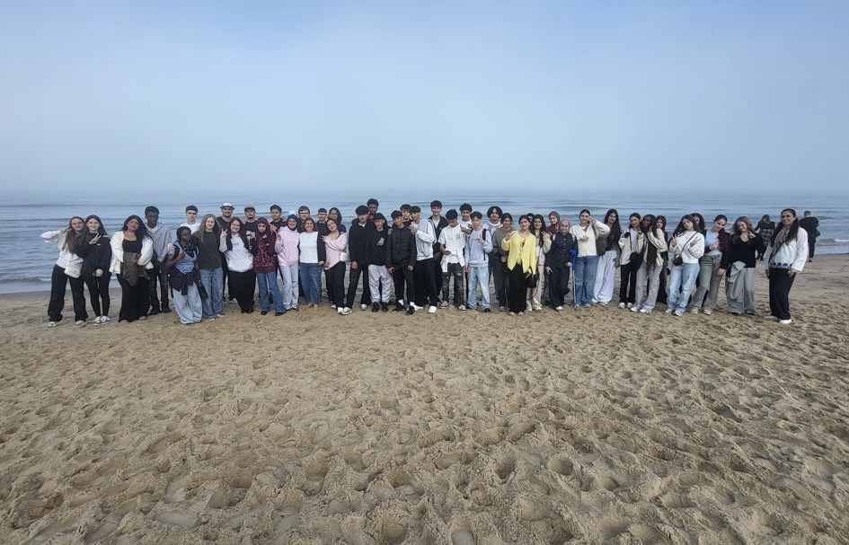 Gruppenbild am Strand